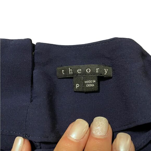 Theory Dorrian Lifestyle Silk Blend Dolman Sleeve Dress - Picture 9 of 9
